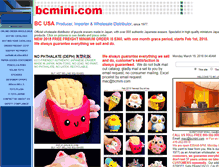 Tablet Screenshot of bcmini.com